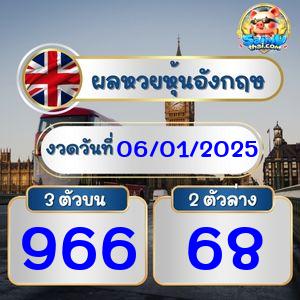 ผลหุ้นอังกฤษ